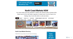 Desktop Screenshot of northcoastmarkets.wordpress.com