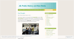 Desktop Screenshot of jqhistory.wordpress.com