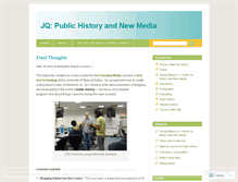 Tablet Screenshot of jqhistory.wordpress.com