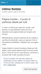 Mobile Screenshot of notizieultime.wordpress.com