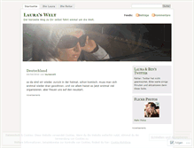 Tablet Screenshot of lauraswelt.wordpress.com