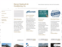 Tablet Screenshot of denverheating.wordpress.com