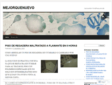 Tablet Screenshot of mejorquenuevo.wordpress.com