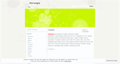 Desktop Screenshot of norwegia1.wordpress.com