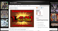 Desktop Screenshot of horadoduelo.wordpress.com