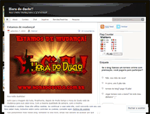 Tablet Screenshot of horadoduelo.wordpress.com