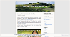 Desktop Screenshot of italianfoodandwinetv.wordpress.com