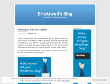 Tablet Screenshot of ericatwell.wordpress.com