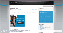 Desktop Screenshot of fablabaddis.wordpress.com