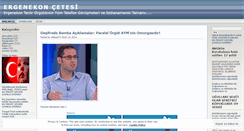 Desktop Screenshot of ergenekoncetesi.wordpress.com