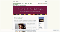 Desktop Screenshot of gloriaburgess.wordpress.com