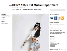 Tablet Screenshot of chry1055.wordpress.com