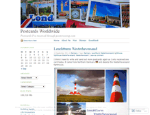 Tablet Screenshot of postcardsworldwide.wordpress.com