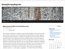 Tablet Screenshot of biswajitcrazy4sports.wordpress.com