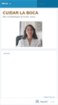 Mobile Screenshot of cuidarlaboca.wordpress.com