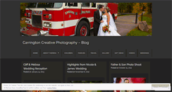 Desktop Screenshot of carringtoncreative.wordpress.com