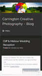 Mobile Screenshot of carringtoncreative.wordpress.com