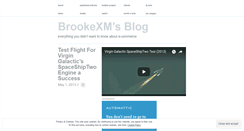 Desktop Screenshot of brookexm.wordpress.com