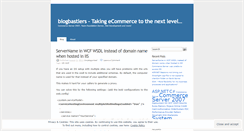 Desktop Screenshot of blogbastlers.wordpress.com