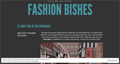 Desktop Screenshot of fashionbishes.wordpress.com