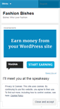 Mobile Screenshot of fashionbishes.wordpress.com