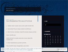 Tablet Screenshot of breakhearts.wordpress.com