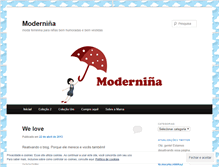 Tablet Screenshot of modernina.wordpress.com
