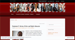 Desktop Screenshot of liberiantrendsetters.wordpress.com