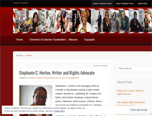 Tablet Screenshot of liberiantrendsetters.wordpress.com