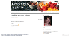 Desktop Screenshot of everydaysapicnic.wordpress.com