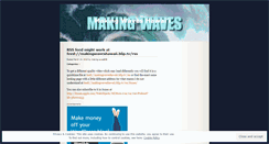 Desktop Screenshot of makingwaves808.wordpress.com