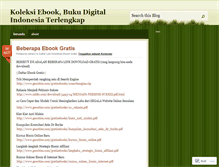 Tablet Screenshot of bukudigitalku.wordpress.com