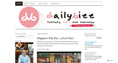 Desktop Screenshot of dailybiee.wordpress.com