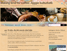 Tablet Screenshot of aigikaffebar.wordpress.com