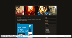 Desktop Screenshot of junkinmahcranium.wordpress.com
