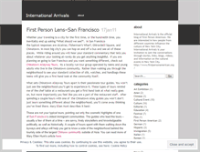 Tablet Screenshot of internationalarrivals.wordpress.com