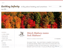Tablet Screenshot of knittinginfinity.wordpress.com