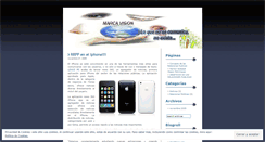 Desktop Screenshot of marcavision.wordpress.com