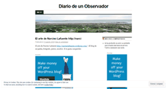 Desktop Screenshot of diarioobservador.wordpress.com