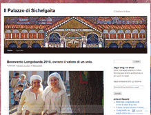 Tablet Screenshot of ilpalazzodisichelgaita.wordpress.com