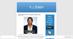 Desktop Screenshot of mikefrantlojsimpson.wordpress.com