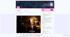 Desktop Screenshot of marisacat.wordpress.com