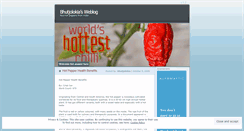 Desktop Screenshot of bhutjolokia.wordpress.com