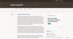 Desktop Screenshot of apalomaugwada.wordpress.com