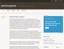 Tablet Screenshot of apalomaugwada.wordpress.com