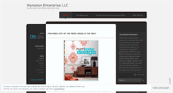Desktop Screenshot of hamptonenterprisellc.wordpress.com