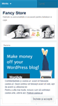Mobile Screenshot of fancystore2011.wordpress.com