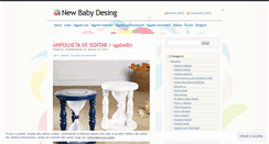 Desktop Screenshot of newbabydesing.wordpress.com