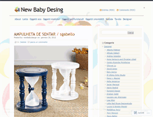 Tablet Screenshot of newbabydesing.wordpress.com