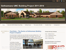 Tablet Screenshot of gumcbuilding.wordpress.com